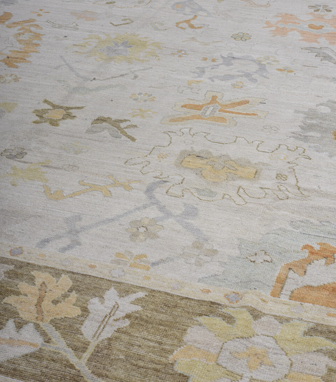 Vintage Oushak Area Rug (11' x 14')
